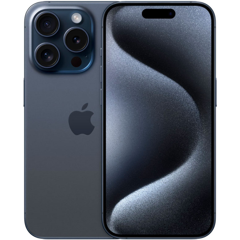 Смартфон Apple iPhone 15 Pro 128Gb Синий Титан (Blue Titanium